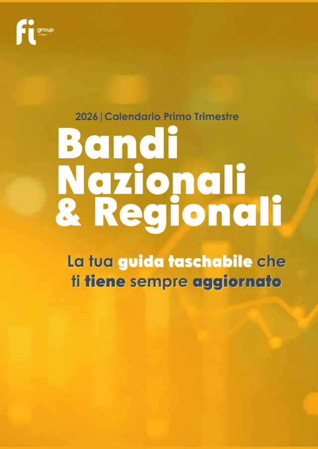 Guida sui bandi italiani 2026 con il calendario nazionale e regionale del primo trimestre.