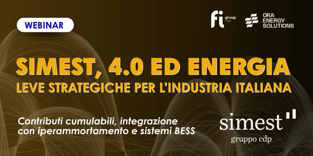 Energia come leva industriale: impianto produttivo con fotovoltaico integrato e investimenti supportati da SIMEST