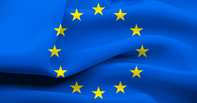 Progetti UE – Bandiera dell’Unione Europea con dodici stelle dorate su sfondo blu